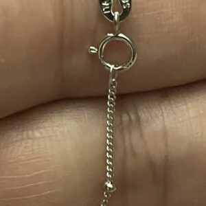 Cadena De Plata 925 Italiana Chain Snake Bone Twisted Silver Chains-18 inch