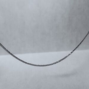 Cadena De Plata 925 Italiana Chain Jewelry Snake Bone Twisted Silver Chain-16 inch